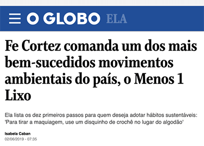 Na midia - O Globo
